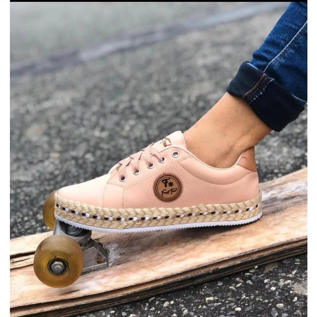 Tênis Feminino Frost Sapatênis Casual Moda Confortável