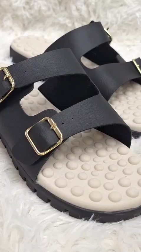 Chinelo Rasteira Feminino Ortopédico Anatômico Papete Plataforma Birk Macia Confort