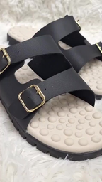 Chinelo Rasteira Feminino Ortopédico Anatômico Papete Plataforma Birk Macia Confort