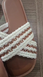 Sandalia Feminina Palmilha Confort Casual Moda Confortável