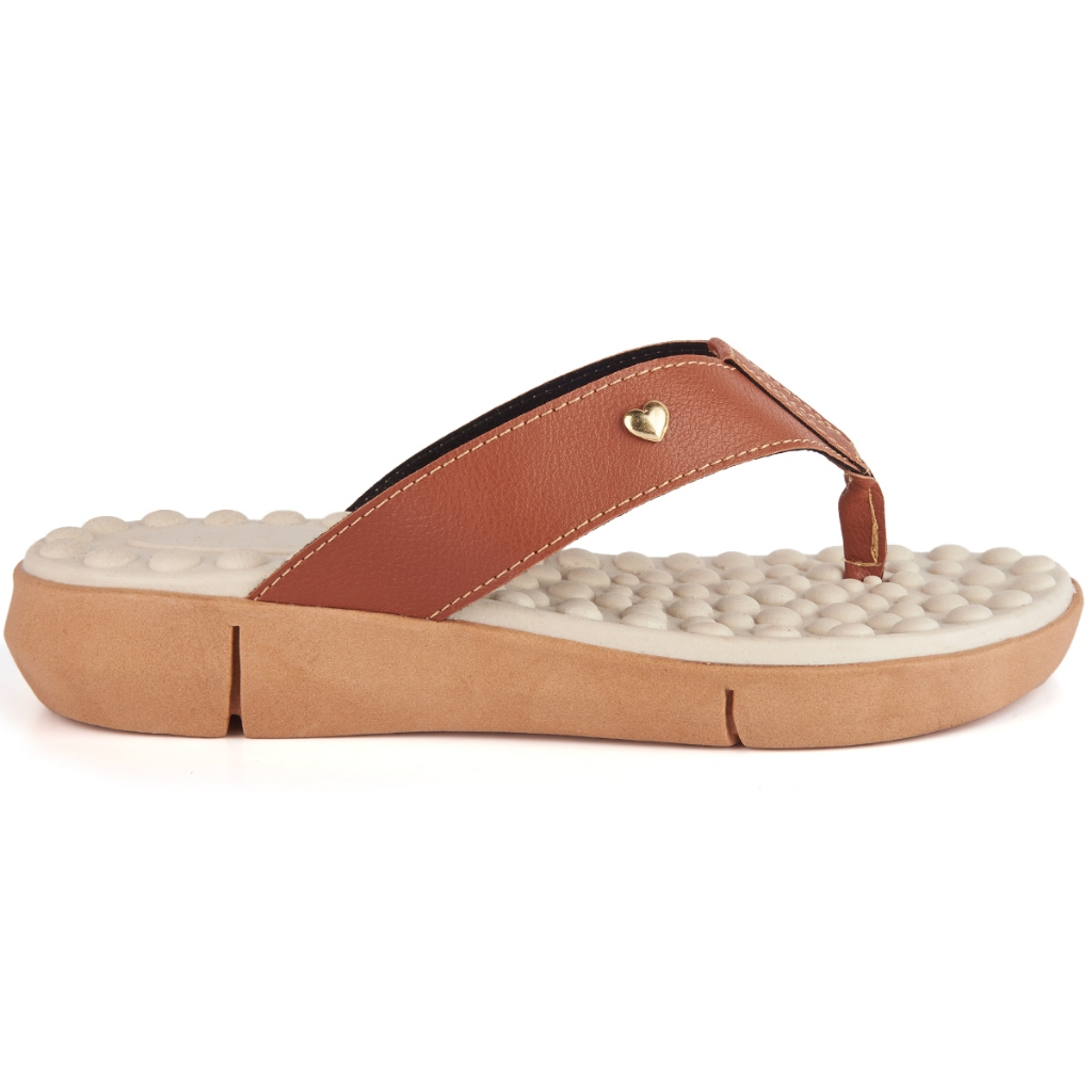 Chinelo Feminino Ortopédico Casual Anatômico Leve Macio Confortável com Solado Antiderrapante