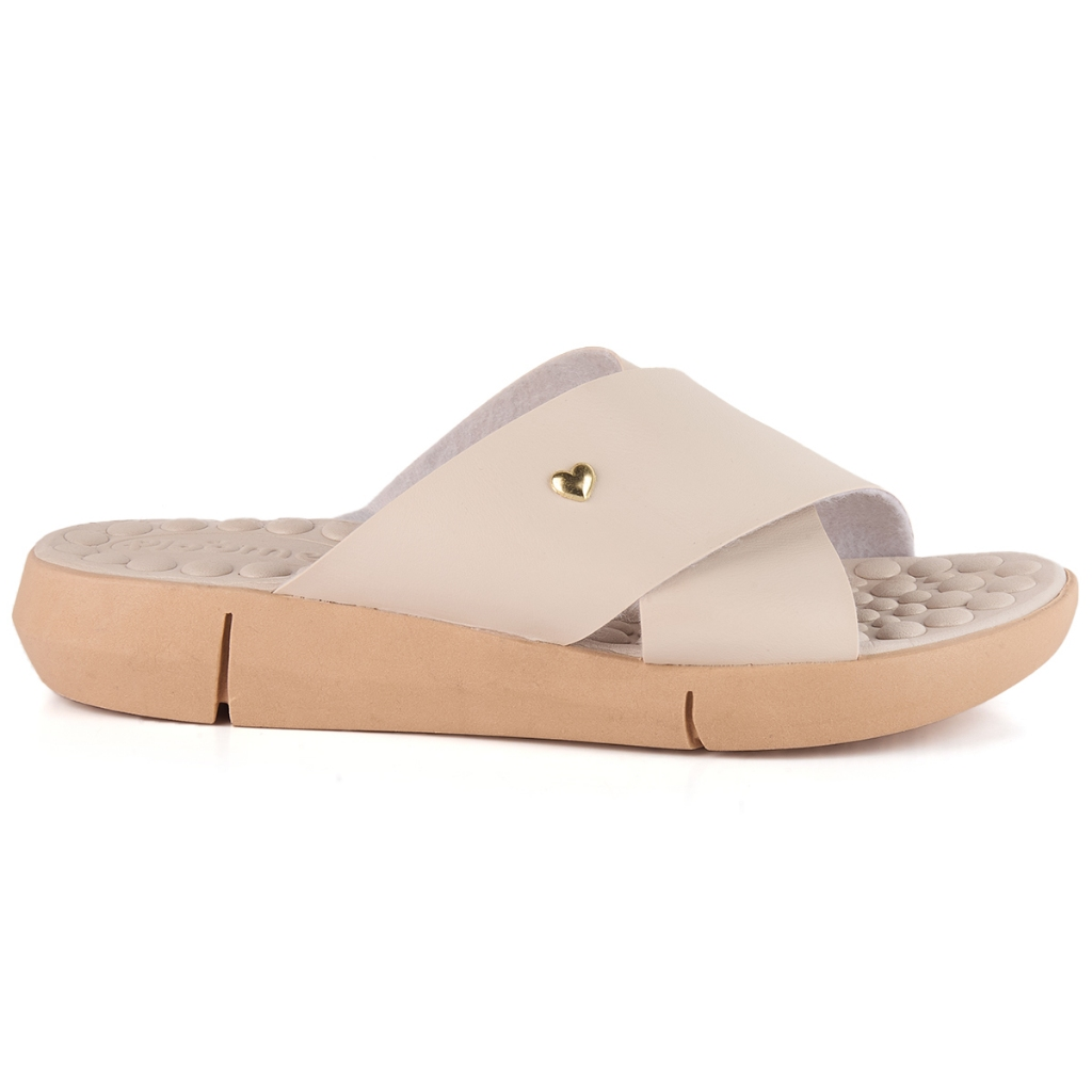 Chinelo Feminino Ortopédico Original Ploomer Tamanco Casual em X Super Sola Eva Leve Macio Confort