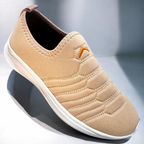 Tênis Feminino calce facil Flexível Ortopédico Slip On Caminhada Unissex Antiderrapante barato