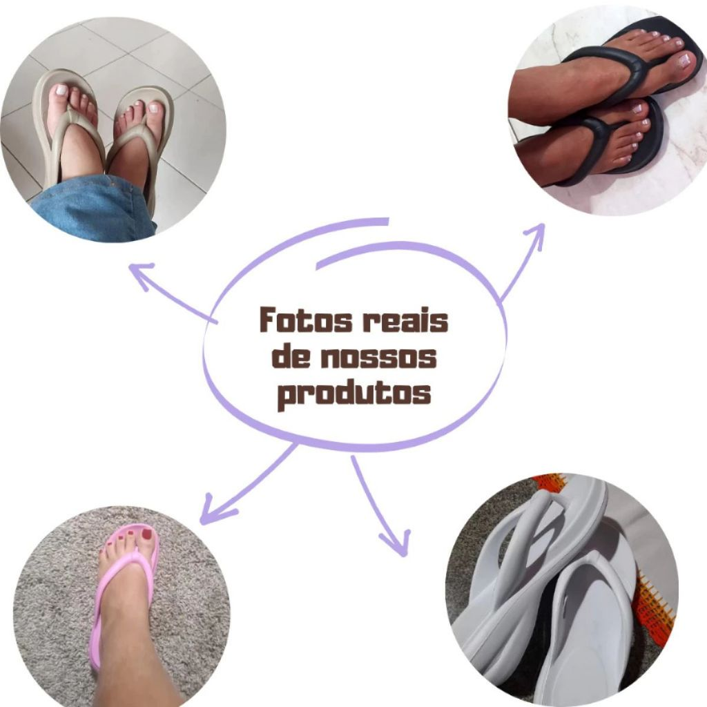 Kit 2 Pares Sandalia Ortopedica Original Esporao Fascite Plantar Tamanco Feminino Estilo Piccadilly