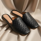 Sandália Feminina Sapatilha Ortopédica Salto Baixo Mule Confortável Elegante Casual - Promoção !