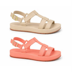 Kit 2 Pares Sandália Papete Feminina Estilosa Plataforma Tendência Casual Confortável Moda 2026
