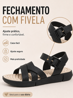 Tamanco Feminino Chinelo Ortopédico Anatômico Massageador Papete Plataforma Confort