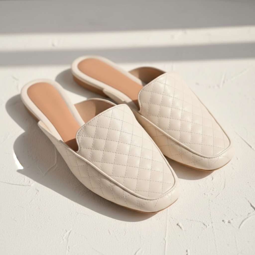 Sandália Feminina Sapatilha Ortopédica Salto Baixo Mule Confortável Elegante Casual - Promoção !