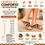 Chinelo Ortopédico Feminino em X com Tiras de Elástico Anatômico Confortável Antiderrapante