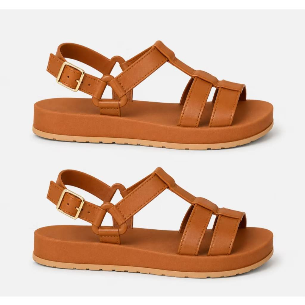 Kit 2 Pares Sandália Papete Feminina Estilosa Plataforma Tendência Casual Confortável Moda 2026