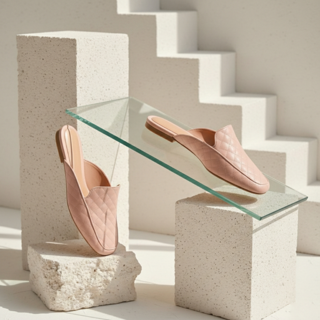 Sandália Feminina Sapatilha Ortopédica Salto Baixo Mule Confortável Elegante Casual - Promoção !