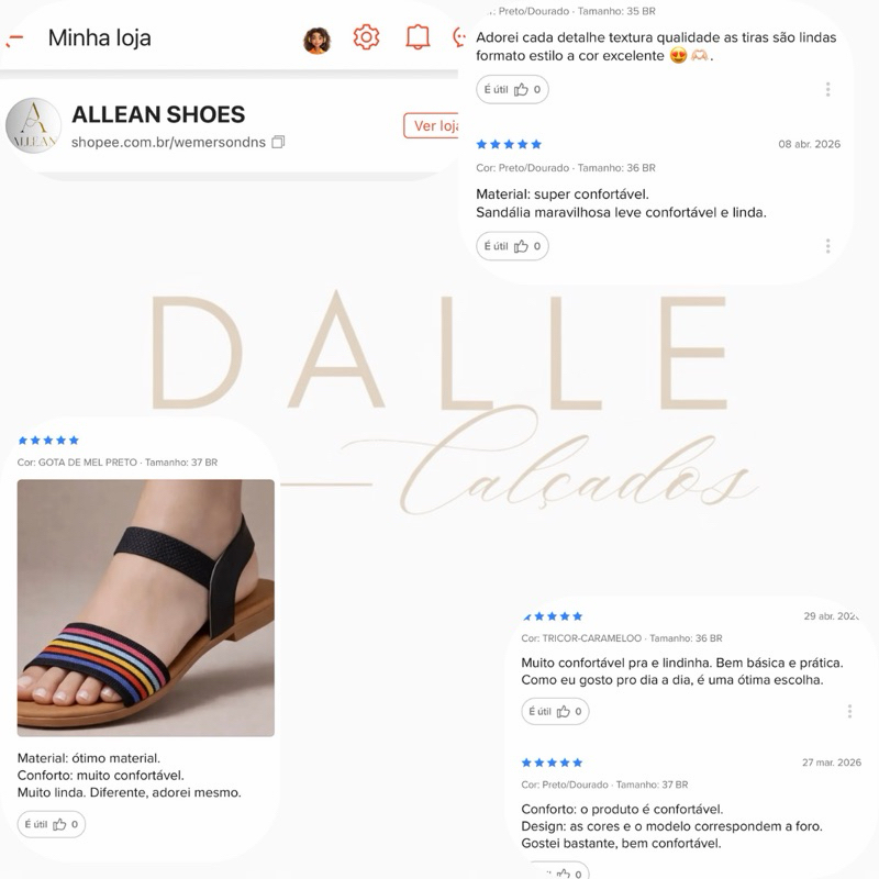 Sandalia Feminina Rasteira Ortopedica Elastica Papete Antiderrapante Confort
