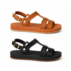 Kit 2 Pares Sandália Papete Feminina Estilosa Plataforma Tendência Casual Confortável Moda 2026