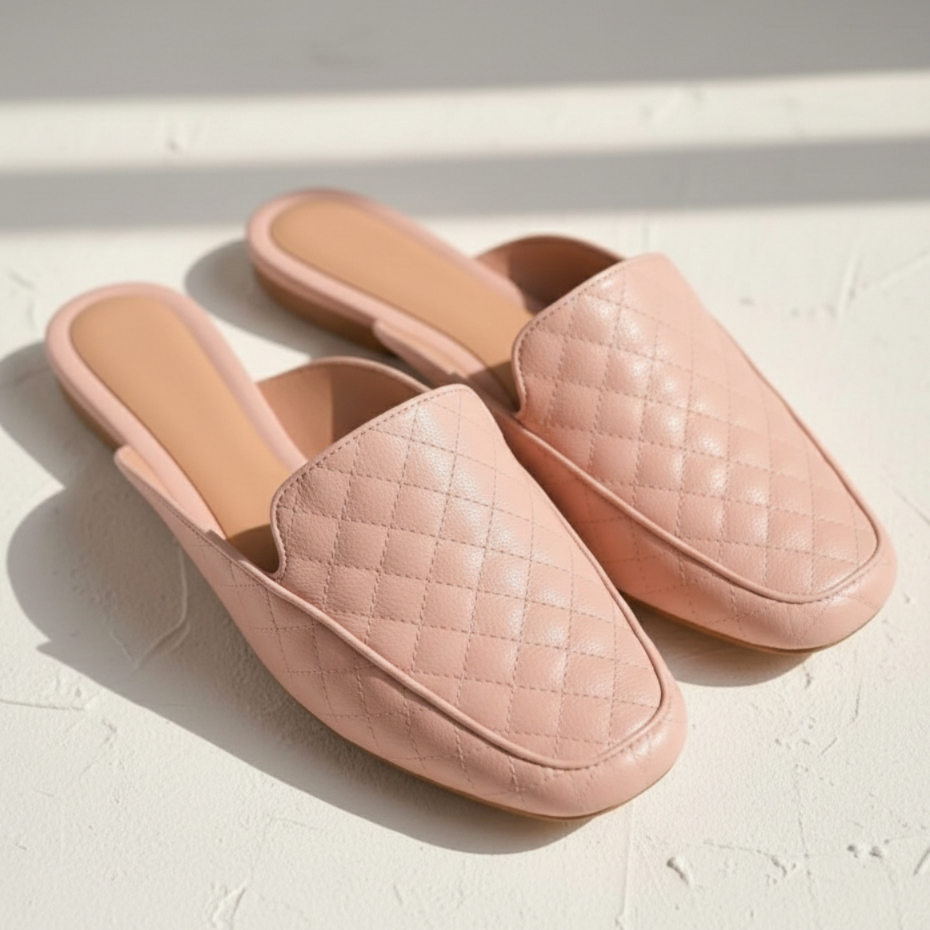 Sandália Feminina Sapatilha Ortopédica Salto Baixo Mule Confortável Elegante Casual - Promoção !