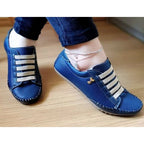 tenis feminino estilo mocatenis confort