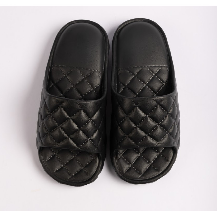 Chinelo Slide Feminino Matelassê Confortável Antiderrapante Moda Casual Dia a Dia
