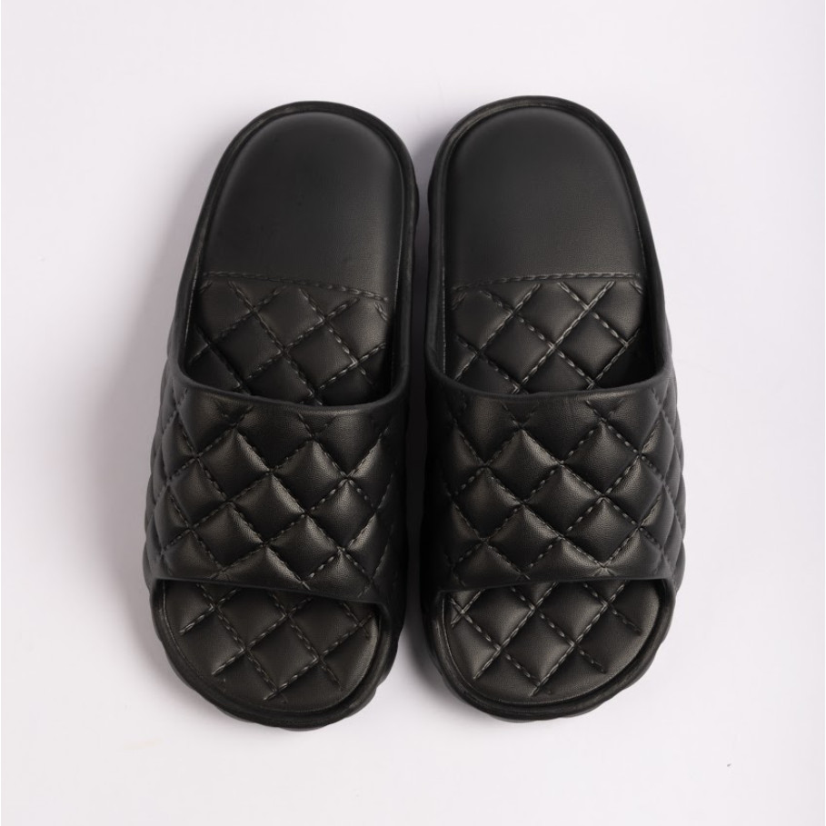 Chinelo Slide Feminino Matelassê Confortável Antiderrapante Moda Casual Dia a Dia