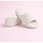 Chinelo Slide Feminino Matelassê Confortável Antiderrapante Moda Casual Dia a Dia